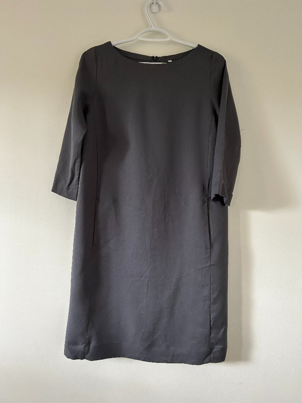 MUJI 100% lyocell shift dress